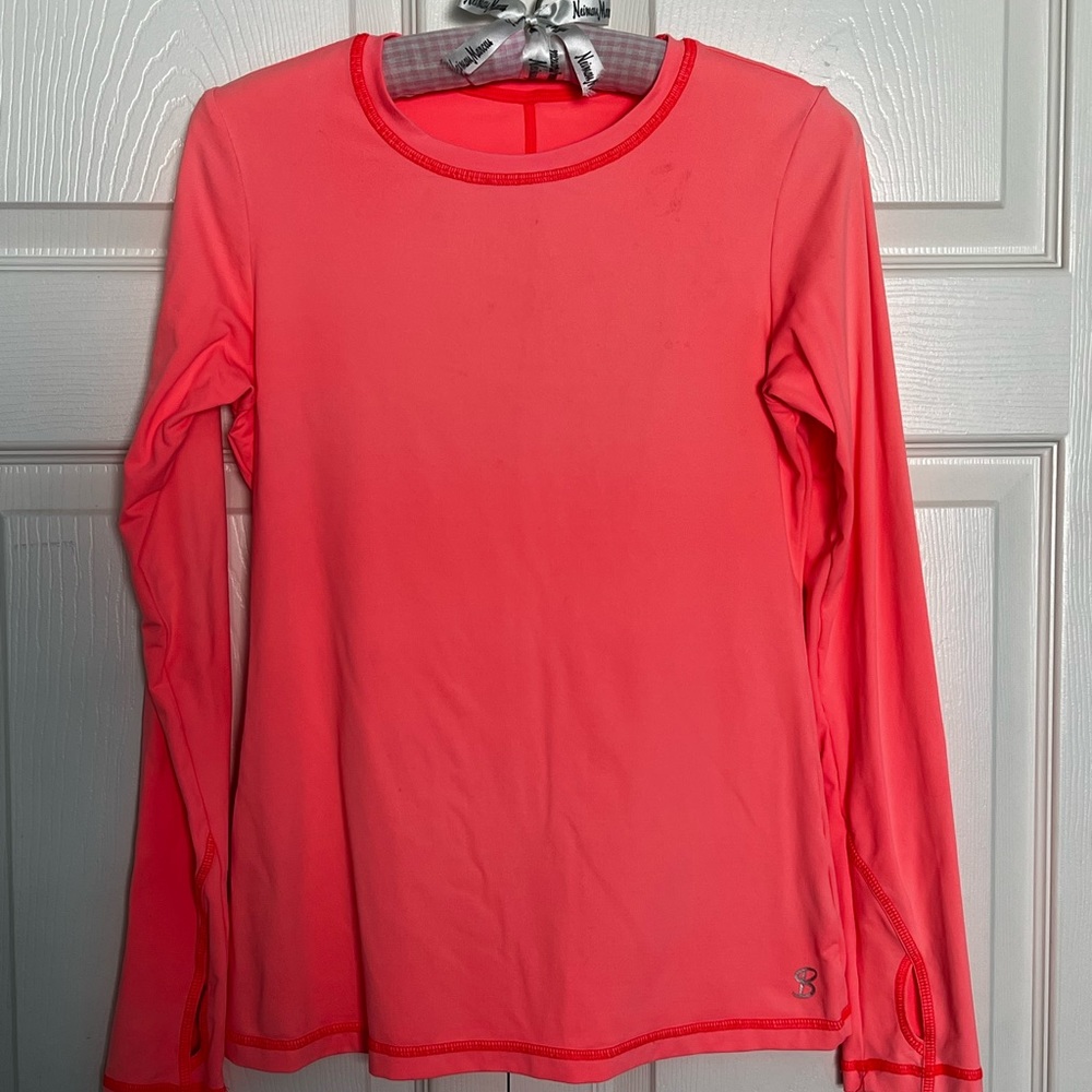 Sofibella Long Sleeve Tennis Top